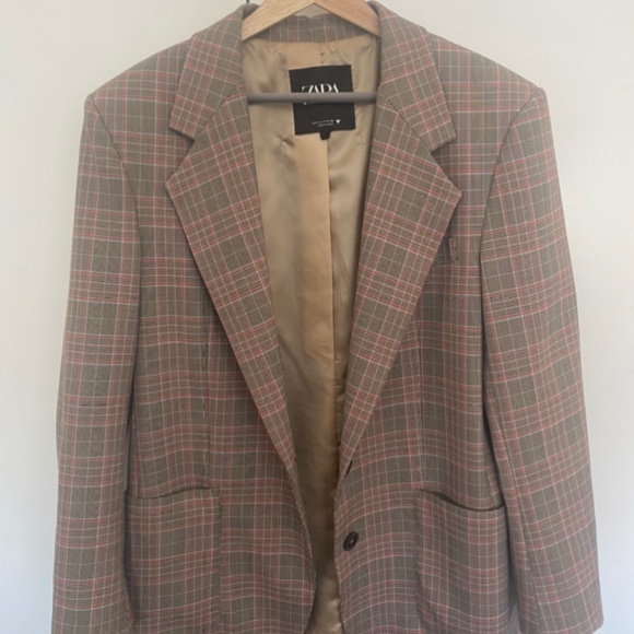 Zara patterned Coat - Picture 1 of 4